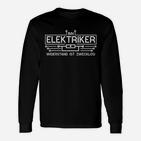 Lustiges Elektriker Langarmshirts Widerstand ist zwecklos, Witziges Spruch Langarmshirts