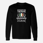 Lustiges Irland-Reiseliebhaber Langarmshirts, Spruch Therapie Ersatz