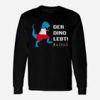 Lustiges T-Rex Langarmshirts Der Dino lebt!, für Dinosaurier-Fans
