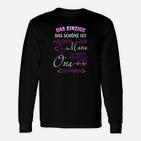 Mama und Oma Beziehung Langarmshirts - Liebevoller Spruch Design