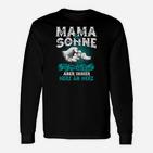 Mama und Söhne Themen-Langarmshirts, Herz an Herz Verbundenheit