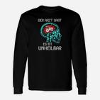 Motorradfans Unheilbar Spruch Langarmshirts, Lustiges Motorrad Tee