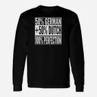 Niederländisches Deutsches Langarmshirts