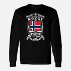 Norge Norwegen Norwegen Mitt An Land Langarmshirts