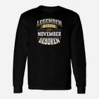 November Geburtstagsgeschenk Geburtstag Langarmshirts