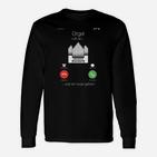 Orgel-Enthusiasten Langarmshirts mit Orgel ruft an... Anruf-Design