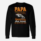 Papa Eichhörnchen Langarmshirts, Lustiges Spruch Langarmshirts für Väter