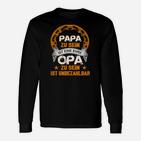 Papa & Opa Ehre Langarmshirts, Unbezahlbare Opa-Würdigung, Vatertag