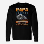 Papa und Tochter - Immer Verbunden Langarmshirts, Vater Kind Liebe