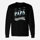 Papa Wortwolke Design Langarmshirts, Liebevolle Beschreibungen für Väter