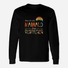 Personalisiertes Maiwald Ding Langarmshirts, Sonnenuntergang Design Tee