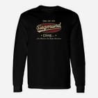 Personalisiertes Siegmund Langarmshirts – Einzigartiges Siegmund Ding-Design