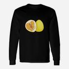 Pomelo-Obst Früchte Vegetation Vegetarier Veganer Langarmshirts