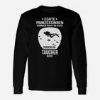 Prinzessin Tauchen Taucher Langarmshirts