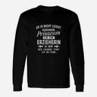 Prinzessin Und Erzieherin Langarmshirts