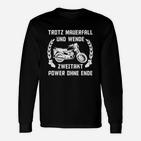 Retro Motorrad Zweitakt Motiv Langarmshirts, DDR-Zeit Erinnerung