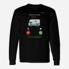 Rupfen Ein Camping-Auto- Langarmshirts