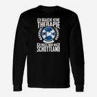 Schottland-Liebhaber Langarmshirts mit Schwarzem Keltischem Knoten