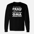 Schwarzes Langarmshirts Beste Oma der Welt, Liebevolles Design