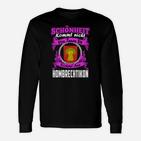 Schwarzes Langarmshirts mit Hombrechtikon Slogan, Lokalstolz Design