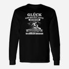 Ski Skifahren Skier Wintersport Glück Langarmshirts