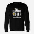 Skitzen Bier Lustig Apres Ski Spaß Legendär Langarmshirts