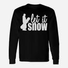 Snowboarden Let It Snow Langarmshirts