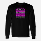 Stolze Schwester Fantastischer Bruder Langarmshirts, Lustiges Geschwister-Langarmshirts