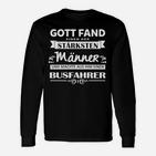 Stolzer Busfahrer Langarmshirts mit Starken Mann Design