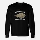 Taktisches Panzer-Design Langarmshirts Boom Boom Madafakas, Lustiges Militär Tee