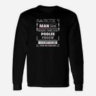 Trotei-Mann-Poolse Vrouw Langarmshirts