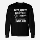 Ungarn Patriot Damen Langarmshirts, Stolz & Beste Frauen Design