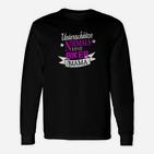 Unterschüchze Niemals Biker Mama Langarmshirts