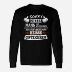 Verbiges Ein Optikerin- Langarmshirts