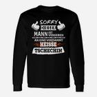 Verbiges Ein Tschechin- Langarmshirts