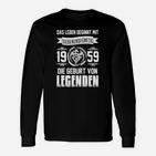 Vintage 1959 Legenden Langarmshirts, Geburtstag Design für 57-Jährige