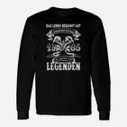 Vintage 1965 Geburtsjahr Legenden Langarmshirts, Retro Design