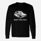 Vintage Auto Beast from East Grafik-Langarmshirts für Autofans