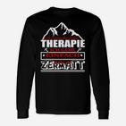 Wanderlust Bergliebhaber Langarmshirts mit Zermatt Spruch