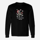 Weihnachtliches Katzenfreunde Langarmshirts - Christmas is Better with Cats