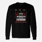 Weihnachts-Langarmshirts Herren, Erstes Weihnachten mit Ehemann 2020, Ugly Sweater Design