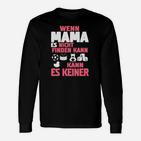 Wenn Mama Es Nicht Stricken Kann Kann Niemand Langarmshirts