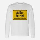 Außer Betrieb Langarmshirts, Lustiger Spruch Geduldsfaden Gerissen