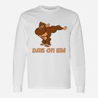 Dabbing Gorilla Langarmshirts, Lustige Tanzbewegung Tee