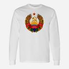 Emblem Transnistria  Pridnestrovie Langarmshirts