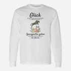 Gartenfreund Glück Langarmshirts, Spruch für Gartenarbeit