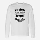 Herren Langarmshirts: Beste Schweizer Männer Spruch, Einzigartiges Design