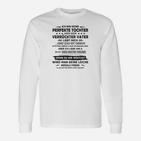 Ich Bin Keine Perfekte Tochter Langarmshirts