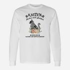 Katzen Machen Mich Glücklich Langarmshirts