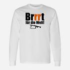 Lustiges Brrrt für die Welt Langarmshirts, Sturmgewehr-Design